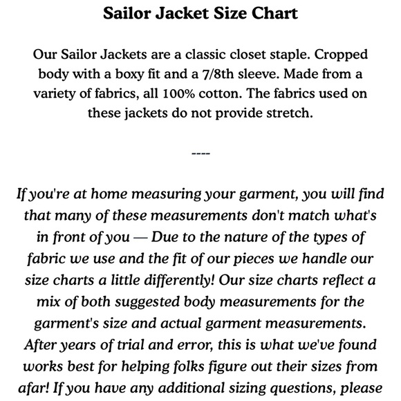 Big Bud Press Corduroy Sailor Jacket / XS - Picture 14 of 14